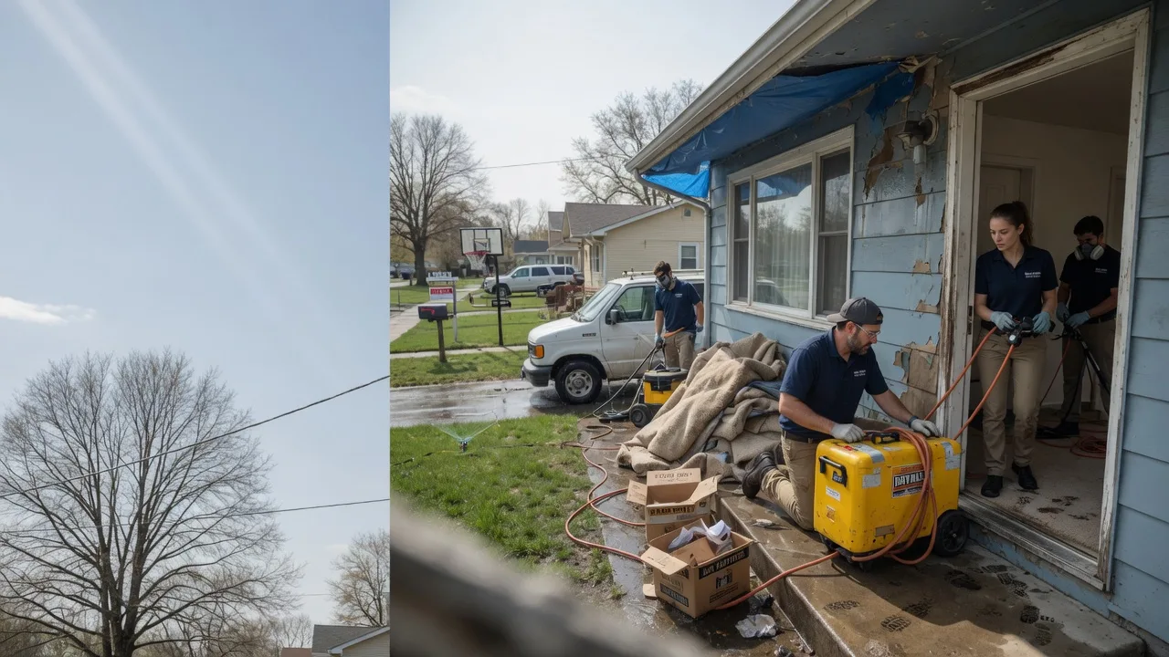 Basement Flood Cleanup in Cody, NE near me